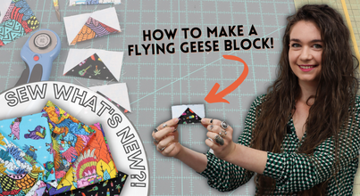 Sew What's New: Summer Birds & Flying Geese Demo!