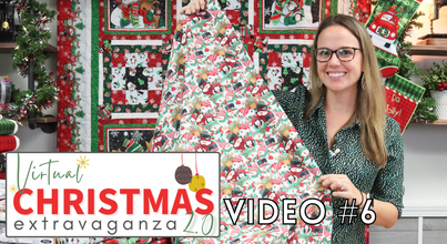 Virtual Christmas Extravaganza 2.0 Video #6: Feeling Frosty Quilt & GNOMES!