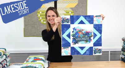 Lakeside Story Fabrics and NorthStar Panel