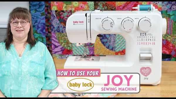 How To Use The BabyLock Joy BL25B Sewing Machine!