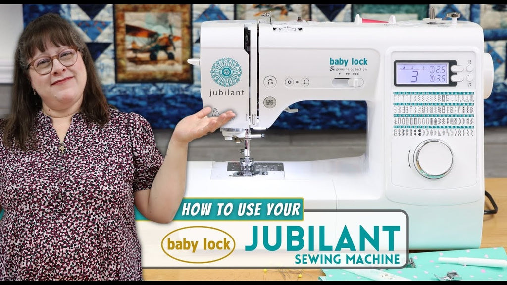 How To Use The BabyLock Jubilant BL80B Sewing Machine! The Sewing
