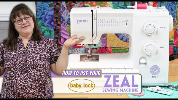 How To Use The BabyLock Zeal BL35B Sewing Machine!