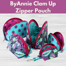 Clam Up Zipper Pouch Class** Tues 08/05 & Thurs 08/07 5:30-8:00pm