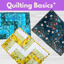 Quilting Basics 1* Sat 11/01 & 11/15 9:30am-12:30pm (Skips a Week)