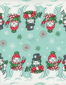 16" Toweling-Classic Retro Holiday Christrmas Snowy Snowman 920-309