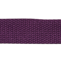 1in Cotton Webbing Aubergine 25MM-C-5