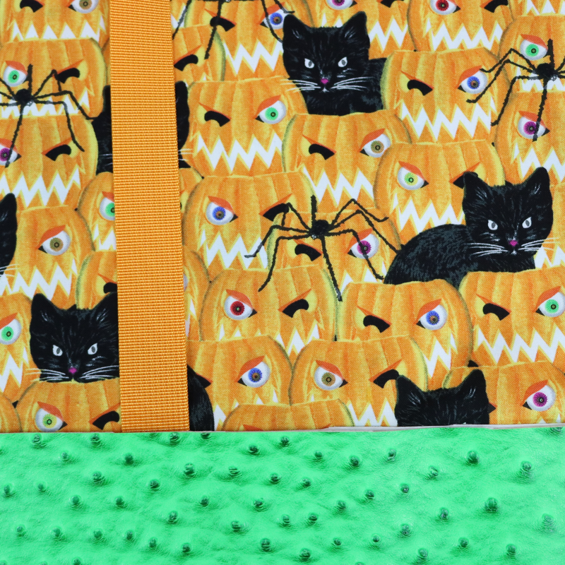 Easy Tote Bag Fabric Kit - Trick Or Kitty