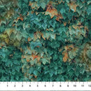 Autumn Breeze - Layered Leaves Teal DP28059-66