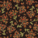 Autumn Forest-Berry Sprig Black 2600-30363-J