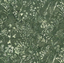 Bali Batik-Ditsy Flowers Herb V2555-331