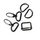 Basic Bag Hardware Set 1" - Gunmetal