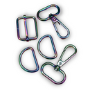 Basic Bag Hardware Set 1" - Rainbow