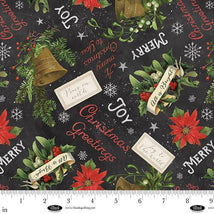 Be Merry & Shine Bright-Charcoal 4127-95