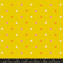 Best Day Ever - Hearts Ditsy Blender Golden Hour RS0091-17