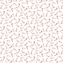 Christmas Lane-Candy Cane Toss White RJ6144-WH3