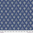 Country Romance-Small Woodland Ferns Cobalt PWSA078.COBALT