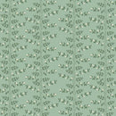 Dahlia-Climbing Vines Sage Metallic RP1604-SA2M