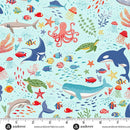 Deep Blue Sea - Light Blue Creatures MU-137-B2