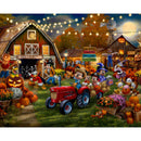Disney-Mickey & Minnie Pumpkin Festival 36" Panel DS-2258-4C