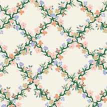 Easter-Floral Trellis Cream RP1507-CR2