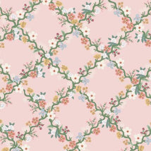 Easter-Floral Trellis Pink RP1507-PI1