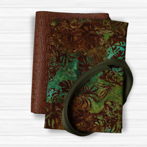 Easy Tote Bag Fabric Kit - Deep Forest