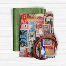 Easy Tote Bag Fabric Kit - Travel Funds