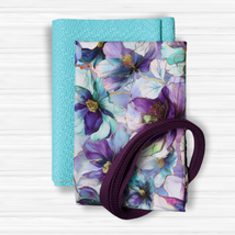 Easy Tote Bag Fabric Kit - Violets Are Blue