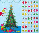 Holiday Dr. Seuss How the Grinch Stole Christmas Christmas Panel
