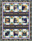 Feline Fantasia Glamour Shots Quilt Kit