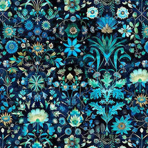 Folklore - Floral - Navy 2600-31645-N