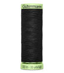 Heavy Duty Polyester Top Stitching 30M Black 729891-10