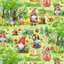 Hippie Gnomes Garden-Green FUN-CD3739-GREEN