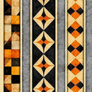 Jeepers Creepers-Halloween Geo Stripe Multi 2600-31016-X