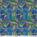 Kaffe x Morris & Co.-AcanthusCobalt PWKW006.COBALT