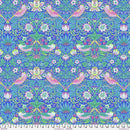 Kaffe x Morris & Co.-Strawberry Thief Blue PWKW013.BLUE