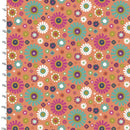 Living Wild-Geo Floral Coral 23607-CRL