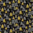 Metallic Christmas Tree - Black HOLIDAY-CM3625