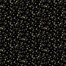 Metallic Stars - Black HOLIDAY-CM3628