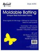Moldable Heat Activated Batting 18in x 45in 494B