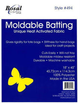 Moldable Heat Activated Batting 18in x 45in 494B