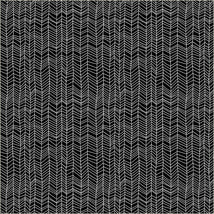 Pen & Petal-Herringbone Black 54968-2