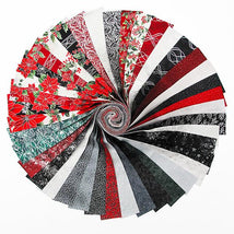 Precut 2-1/2" Strips-Jingle Pops 2025 Silver JP12-28