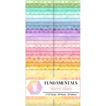 Precut 2.5" Strips-Sheer Bliss SHEERBLISS-2.5