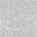 Precut Vinyl - Western Floral Faux Leather - Gray - 18" x 54"