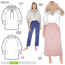 Reynolds Woven Top Pattern Size 4-16