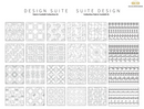 Babylock Design Suite, Fills And Motifs - Fabric Confetti Collection
