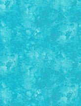 Solid-ish Watercolor Texture-Turquoise KIM-C6100-TURQUOISE