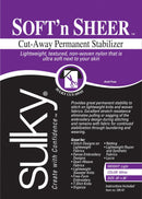 Sulky Cut Away Soft n Sheer White 20in x 1 yd 235-01