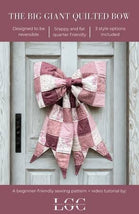 The Big Giant Quilted Bow LGC-TBGQB
